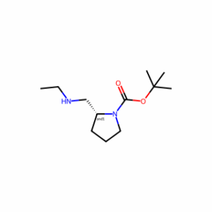 tert-Butyl 2-((ethylamino)methyl)pyrrolidine-1-carboxylate