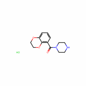 (2,3-Dihydrobenzo[b][1,4]dioxin-5-yl)(piperazin-1-yl)methanone hydrochloride