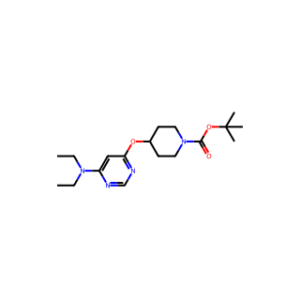 tert-Butyl 4-((6-(diethylamino)pyrimidin-4-yl)oxy)piperidine-1-carboxylate