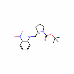 tert-Butyl 2-(((2-nitrophenyl)amino)methyl)pyrrolidine-1-carboxylate