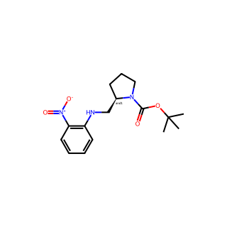 tert-Butyl 2-(((2-nitrophenyl)amino)methyl)pyrrolidine-1-carboxylate