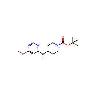 tert-Butyl 4-((6-methoxypyrimidin-4-yl)(methyl)amino)piperidine-1-carboxylate