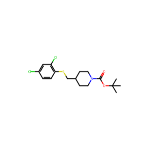 tert-Butyl 4-(((2,4-dichlorophenyl)thio)methyl)piperidine-1-carboxylate
