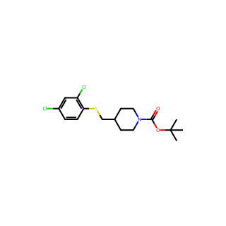 tert-Butyl 4-(((2,4-dichlorophenyl)thio)methyl)piperidine-1-carboxylate