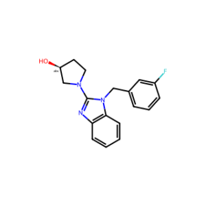 (S)-1-(1-(3-Fluorobenzyl)-1H-benzo[d]imidazol-2-yl)pyrrolidin-3-ol