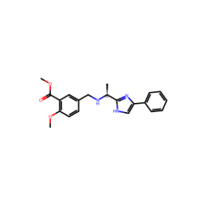 (S)-Methyl 2-methoxy-5-(((1-(5-phenyl-1H-imidazol-2-yl)ethyl)amino)methyl)benzoate