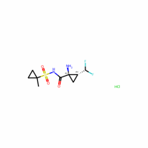 (1R,2R)-1-Amino-2-(difluoromethyl)-N-((1-methylcyclopropyl)sulfonyl)cyclopropane-1-carboxamide hydrochloride