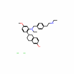 (R)-6-[2-[Ethyl[4-(2-ethylaminoethyl)benzyl]amino]-4-methoxyphenyl]-5,6,7,8-tetrahydronaphthalen-2-ol dihydrochloride