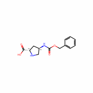 (2S,4R)-4-(((Benzyloxy)carbonyl)amino)pyrrolidine-2-carboxylic acid