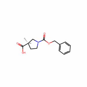 (R)-1-((Benzyloxy)carbonyl)-3-methylpyrrolidine-3-carboxylic acid