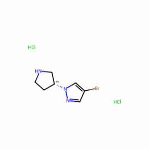 (R)-4-Bromo-1-Pyrrolidin-3-Yl-1h-Pyrazole Dihydrochloride