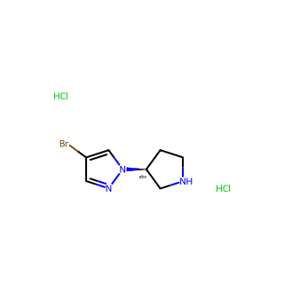(S)-4-Bromo-1-pyrrolidin-3-yl-1H-pyrazole dihydrochloride