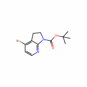 tert-Butyl 4-bromo-2,3-dihydro-1H-pyrrolo[2,3-b]pyridine-1-carboxylate