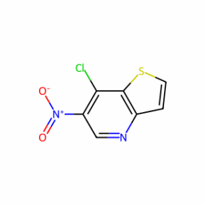 Thieno[3,2-b]pyridine, 7-chloro-6-nitro-