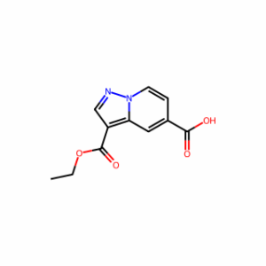 Pyrazolo[1,5-a]pyridine-3,5-dicarboxylic acid, 3-ethyl ester