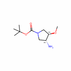 (3R,4R)-tert-Butyl 3-amino-4-methoxypyrrolidine-1-carboxylate