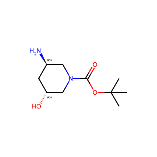 (3R,5R)-3-Amino-5-hydroxypiperidine-1-carboxylic acid tert-butyl ester