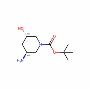 (3S,5S)-3-Amino-5-hydroxy-piperidine-1-carboxylic acid tert-butyl ester