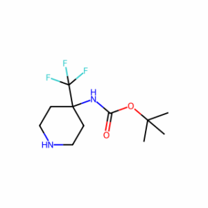 tert-Butyl (4-(trifluoromethyl)piperidin-4-yl)carbamate
