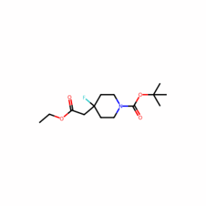 Tert-Butyl 4-(2-Ethoxy-2-Oxoethyl)-4-Fluoropiperidine-1-Carboxylate