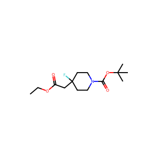 Tert-Butyl 4-(2-Ethoxy-2-Oxoethyl)-4-Fluoropiperidine-1-Carboxylate