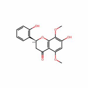 (2S)-7-hydroxy-2-(2-hydroxyphenyl)-5,8-dimethoxy-2,3-dihydrochromen-4-one