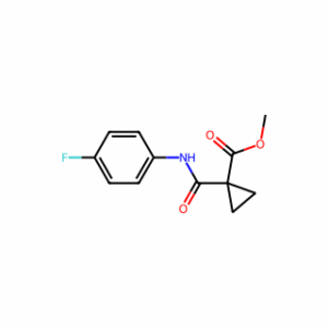 METHYL 1-[(4-FLUOROPHENYL)CARBAMOYL]CYCLOPROPANECARBOXYLATE