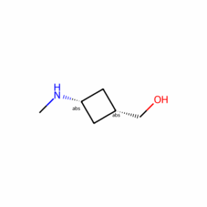 (cis-3-(Methylamino)cyclobutyl)methanol