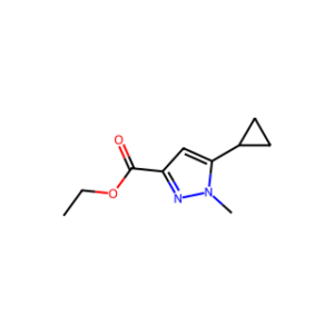 Ethyl 5-cyclopropyl-1-methyl-1H-pyrazole-3-carboxylate