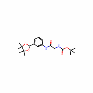 tert-butyl N-({[3-(4,4,5,5-tetramethyl-1,3,2-dioxaborolan-2-yl)phenyl]carbamoyl}methyl)carbamate