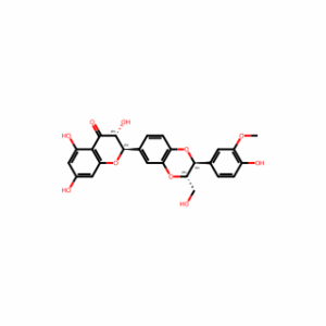 (2R,3R)-3,5,7-Trihydroxy-2-((2S,3S)-2-(4-hydroxy-3-methoxyphenyl)-3-(hydroxymethyl)-2,3-dihydrobenzo[b][1,4]dioxin-6-yl)chroman-4-one