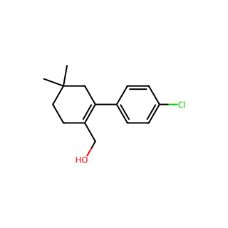 (2-(4-chlorophenyl)-4,4-dimethylcyclohex-1-enyl)methanol