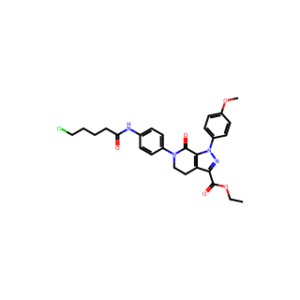 Ethyl 6-(4-(5-chloropentanamido)phenyl)-1-(4-methoxyphenyl)-7-oxo-4,5,6,7-tetrahydro-1H-pyrazolo[3,4-c]pyridine-3-carboxylate
