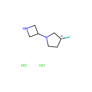 (S)-1-(Azetidin-3-yl)-3-fluoropyrrolidine dihydrochloride