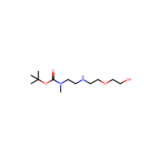 Tert-Butyl (2-((2-(2-Hydroxyethoxy)Ethyl)Amino)Ethyl)(Methyl)Carbamate