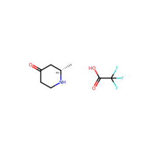 (S)-2-Methylpiperidin-4-one 2,2,2-trifluoroacetate