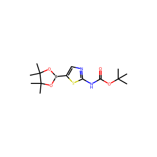 tert-Butyl 5-(4,4,5,5-tetramethyl-1,3,2-dioxaborolan-2-yl)thiazol-2-ylcarbamate