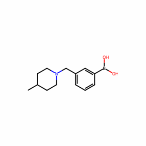 (3-((4-methylpiperidin-1-yl)methyl)phenyl)boronic acid