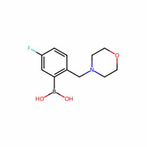 (5-Fluoro-2-(morpholinomethyl)phenyl)boronic acid