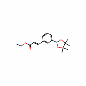 (E)-Ethyl 3-(3-(4,4,5,5-tetramethyl-1,3,2-dioxaborolan-2-yl)phenyl)acrylate