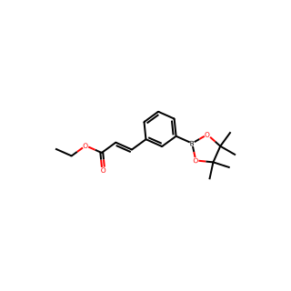 (E)-Ethyl 3-(3-(4,4,5,5-tetramethyl-1,3,2-dioxaborolan-2-yl)phenyl)acrylate