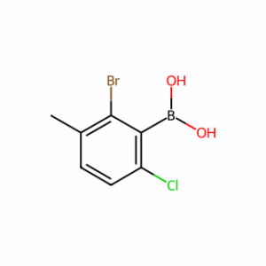 (2-Bromo-6-chloro-3-methylphenyl)boronic acid