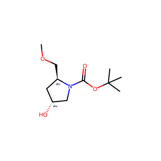 tert-butyl (2S,4R)-4-hydroxy-2-(methoxymethyl)pyrrolidine-1-carboxylate