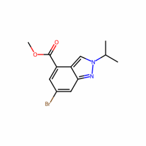 methyl 6-bromo-2-(propan-2-yl)-2H-indazole-4-carboxylate
