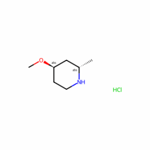 (2S,4R)-4-METHOXY-2-METHYLPIPERIDINE HYDROCHLORIDE
