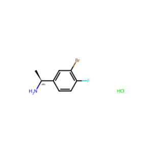 (S)-1-(3-Bromo-4-fluorophenyl)ethanamine hydrochloride