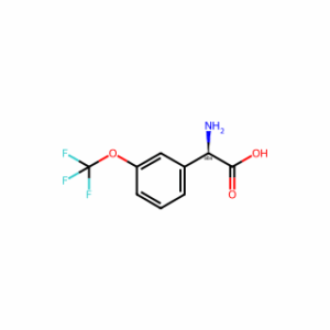 (2R)-2-Amino-2-[3-(trifluoromethoxy)phenyl]acetic acid