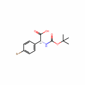 (R)-2-(4-Bromophenyl)-2-((tert-butoxycarbonyl)amino)acetic acid