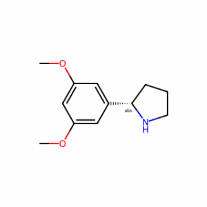 (2S)-2-(3,5-Dimethoxyphenyl)pyrrolidine
