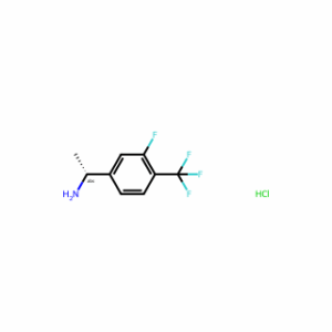 (R)-1-(3-Fluoro-4-(trifluoromethyl)phenyl)ethanamine hydrochloride